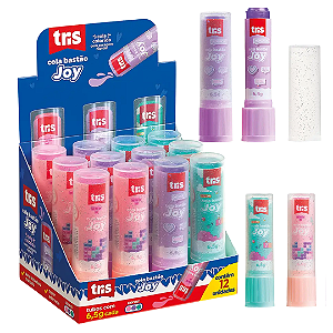 Cola Bastão JOY 6,5G - DISPLAY 12 UND - TRIS