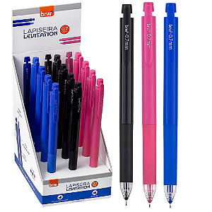 Lapiseira Plástica 0,7MM LEVITATION - DISPLAY C/ 12UND - BRW