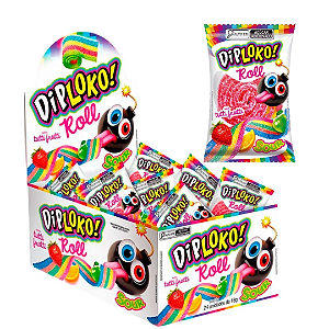 Doce ROLL SOUR 18G - DISPLAY 24 UND - DANILLA