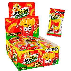 Doce FRENCH FRIES GUMMY 15G - DISPLAY 24 UND - DANILLA