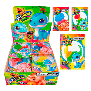 Doce DINO GUMMY 15G - DISPLAY 24 UND - DANILLA