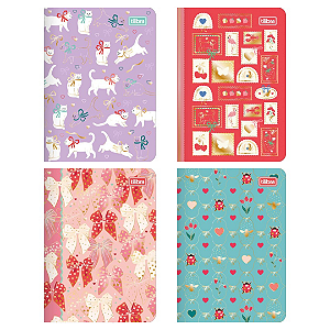 Caderneta GRAMP 1/8 TREND 32F - UNIDADE CAPA SORTIDA - TILIBRA