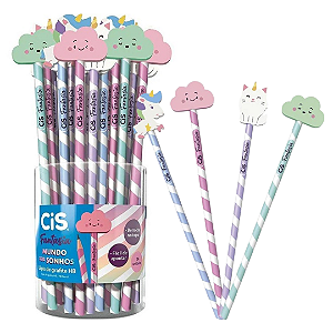 Lápis FANTASIA MUNDO DOS SONHOS  - DISPLAY 24 UND - CIS