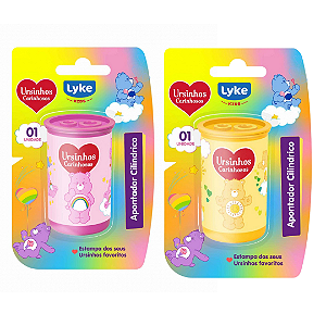 Apontador 2 furos Ursinhos Carinhosos - BLISTER 1 UND - LYKE