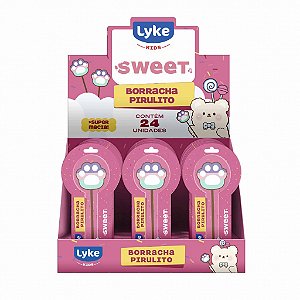 Borracha Escolar PIRULITO - BLISTER 1 UND  - LYKE