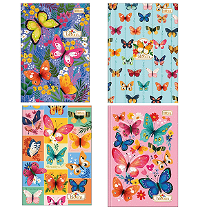 Caderno brochura CD 1/4 BLOOM 80F - UND SORTIDA - TILIBRA