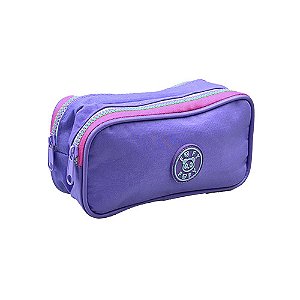 Estojo TEEN FOFY ROXO ( 2 zípers ) - UNIDADE - FOFY