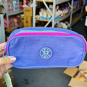Estojo TEEN FOFY ROXO ( 2 zípers ) - UNIDADE - FOFY