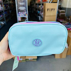 Estojo TEEN FOFY Azul e rosa (2 Aberturas)  - UNIDADE - FOFY