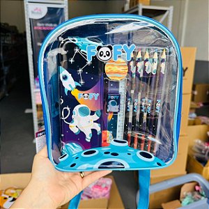 Kit Artistico PLANET - KIT 10 PEÇAS - FOFY