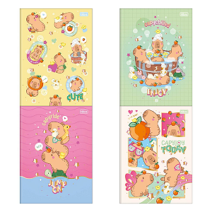 Caderno Brochura - CAPYCLUB 48F - CAPA SORTIDA - TILIBRA