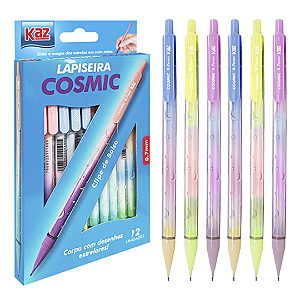Lapiseira 0.7 COSMIC - CAIXA 12 UND - KAZ