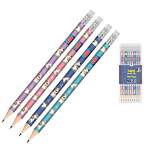 Lápis HB Resina c/Borracha DOG  - KAZ