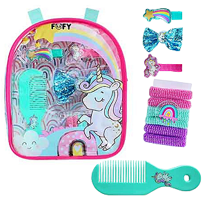 Kit beleza Unicórnio - Kit 10 Peças - FOFY