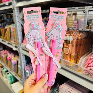 Kit de Anotação CUTE COELHO - FOFY