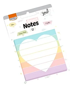 Bloco Smart Notes 76X76MM - S2 - 30FLS -  1BLOCO - BRW