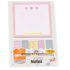 Bloco smart notes TO DO - LOVE - 20FLS - 6BLOCOS - BRW