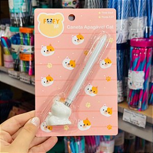 Caneta apagável CAT - BLISTER 1 UND  - FOFY