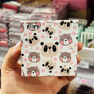 Caderneta fofurice Pandinha - FOFY