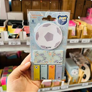 Bloco adesivo Futebol - UND   - FOFY