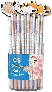 Lápis Fantasia GATOS - UND - CIS