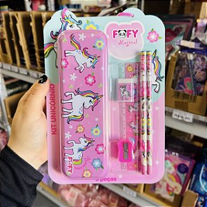 KIT UNICORNIO - KIT  6 PECAS- FOFY