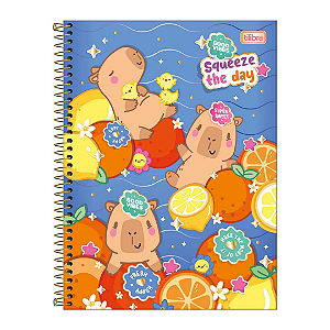 Caderno CD COLEGIAL CAPYCLUB 1M 60F - UND SORTiDA - TILIBRA