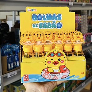 Bolha de sabão  -  PATINHO FELIZ - CX 24 UND  - DUTE