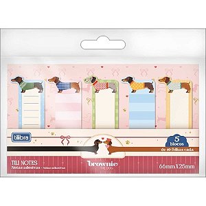 Bloco TILI NOTES BROWNIE - UND - TILIBRA