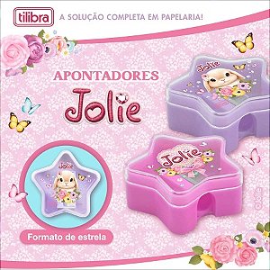 Apontador 1 FURO JOLIE COM DEPÓSITO - DISPLAY 12 UND - TILIBRA