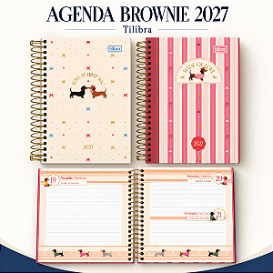 Agenda Espiral BROWNIE 2027 - UND SORTIDA - TILIBRA