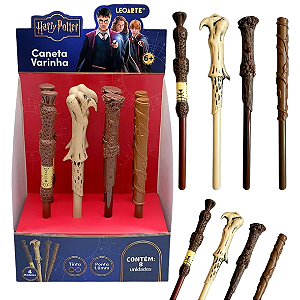 Caneta esferográfica VARINHA HARRY POTTER 1.0 - UND - LEOARTE
