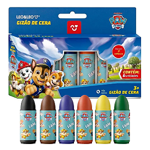 Gizão de Cera  PATRULHA CANINA - 6 CORES - LEO E LEO