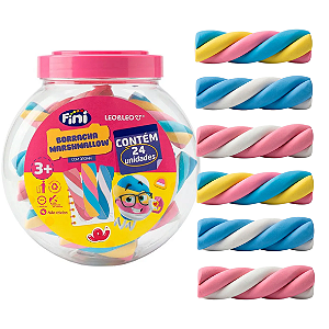 Borracha Marsmallow  FINI c/ AROMA - UND - LEO E LEO