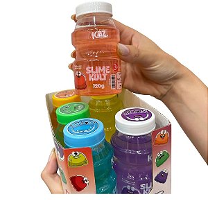 Brinquedo SLIME KULT COLORIDA 120G - KAZ