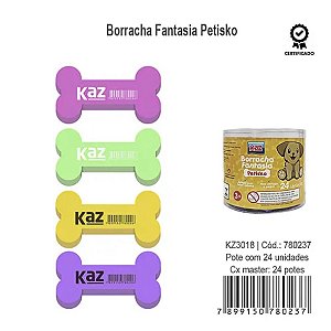 Borracha Fantasia PETISKO CX C/24 - KAZ