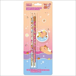 Kit escolar CAPYCLUB - BLISTER 3 PEÇAS - TILIBRA
