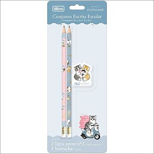 Kit Escolar  MOFUSAND- BLISTER 3 PEÇAS - TILIBRA