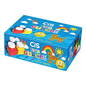Tinta Guache - CX C/12 CORES 15ML - CIS