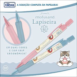 Lapiseira 0.7MM MOFUSAND  - DISPLAY 12 UND - TILIBRA