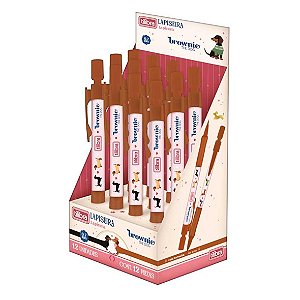 Lapiseira  0.7MM BROWNIE - DISPLAY 12 UND - TILIBRA