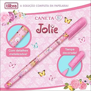 Caneta 0.7MM JOLIE - DISPLAY 12 UND - TILIBRA