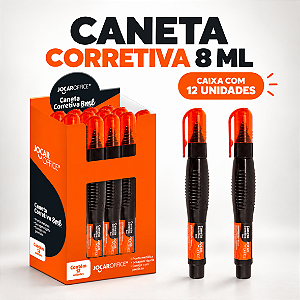 Caneta CORRETIVA  8ML - DISPLAY C/ 12 UND - LEO