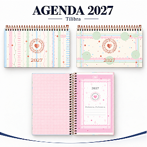 Agenda Espiral de Bolso SOHO - UND SORTIDA - TILIBRA