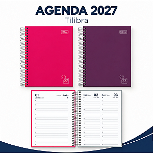 Agenda Espiral SPICE CORES  2027 - UND SORTIDA - TILIBRA