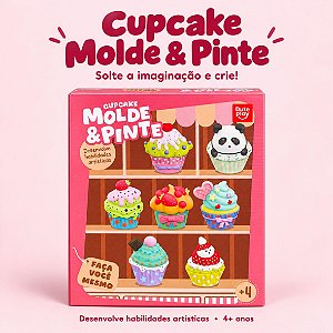 Brinquedo KIT MOLDE CUPCAKE - DUTE