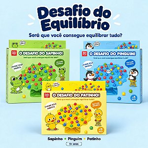 Brinquedo Jogo do EQUILÍBRIO ARVORE ANIMAIS 41 PCS - DUTE