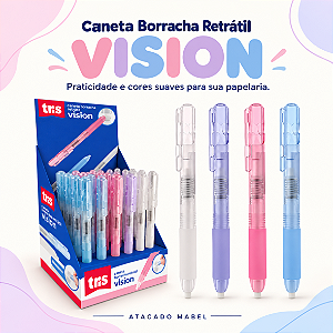 Borracha Caneta VISION - UND - TRIS