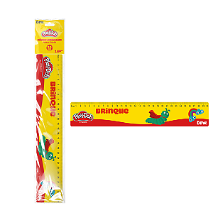 Régua Lenticular 30 CM PLAY-DOH UND  - BRW