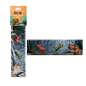 Régua Lenticular 15 CM RAPTORS UND  -  BRW